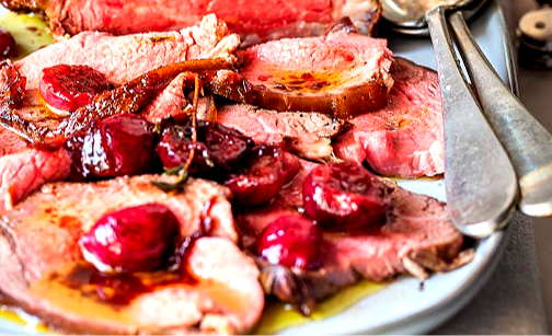 Arranged Food and Objects