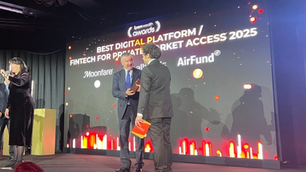 On the podium and proud of it! On the podium: 3rd place in the category Best Digital Platform for Private Markets Access🥉 