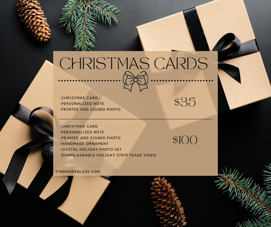 Christmas Package Pricing and Information