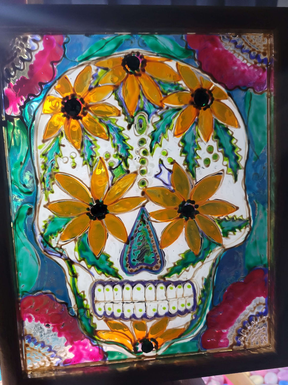 Thumbnail: hand painted windows45-145.00$