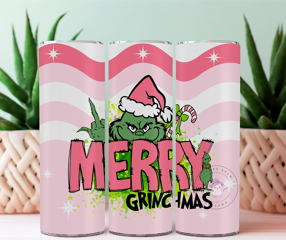 Pink Merry Grinchmas