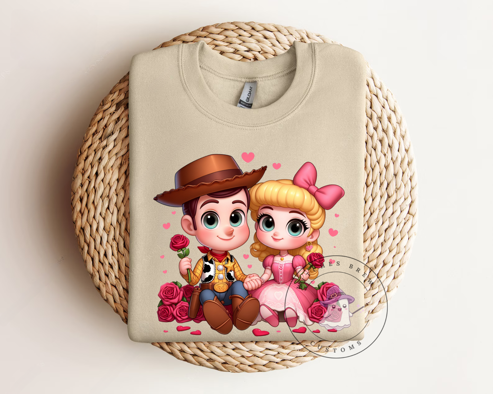 Woody & Bo Peep Chibi Crewneck
