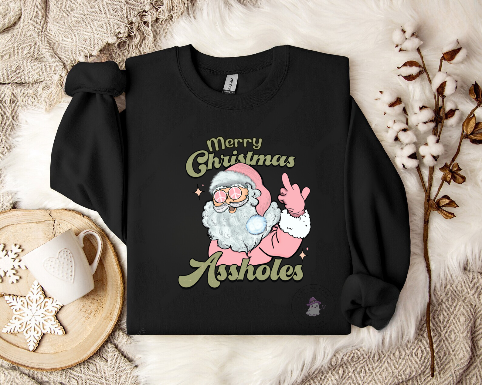 Merry Christmas Asshole Crewneck