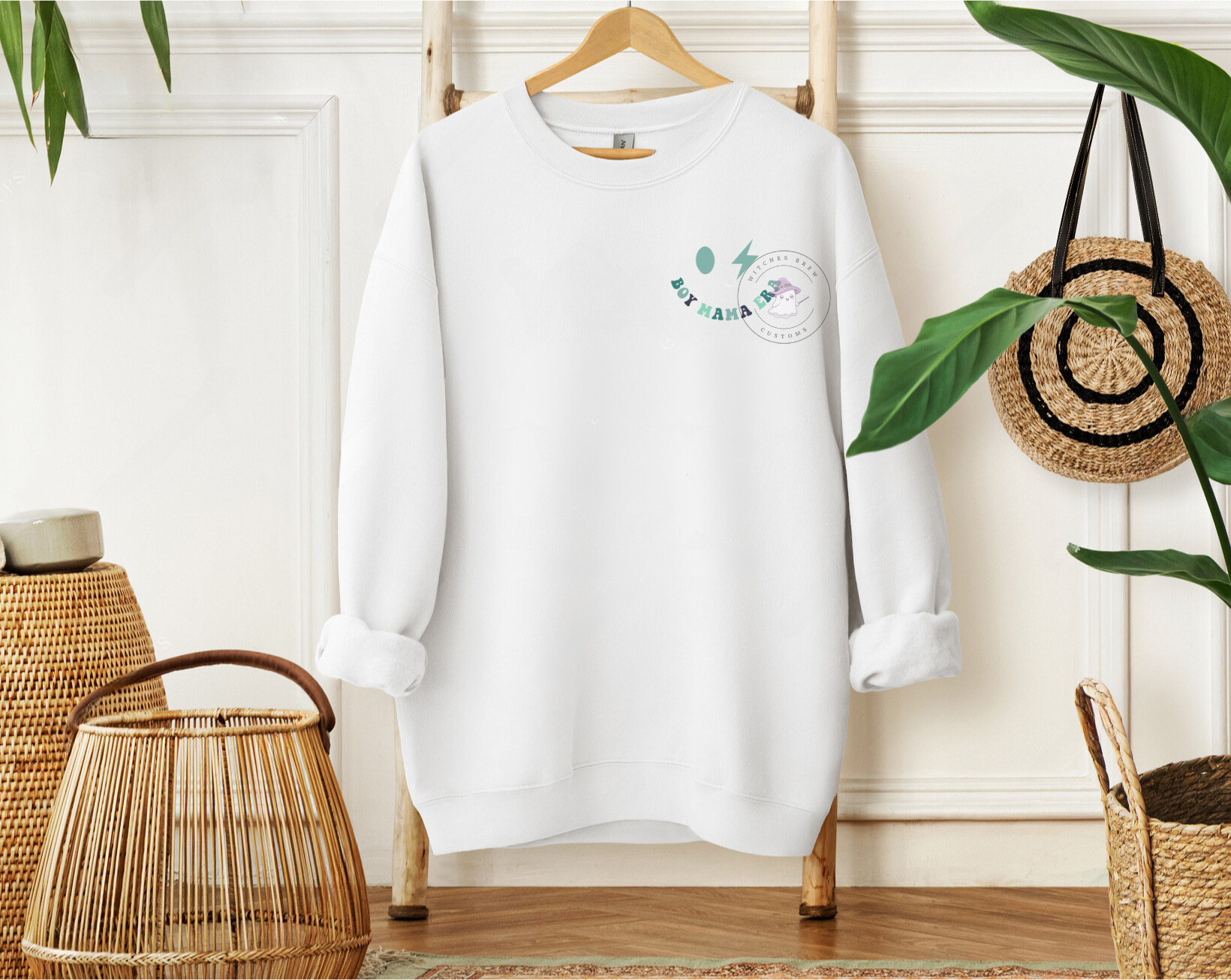 In My Boy Mom Era Crewneck