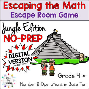 Windy City Teacher, 4th Grade, Common Core, Escape Room, Standards, Fourth Grade