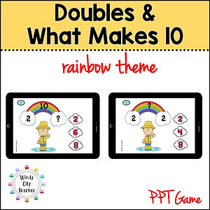 doubles and what makes ten ppt preview.j