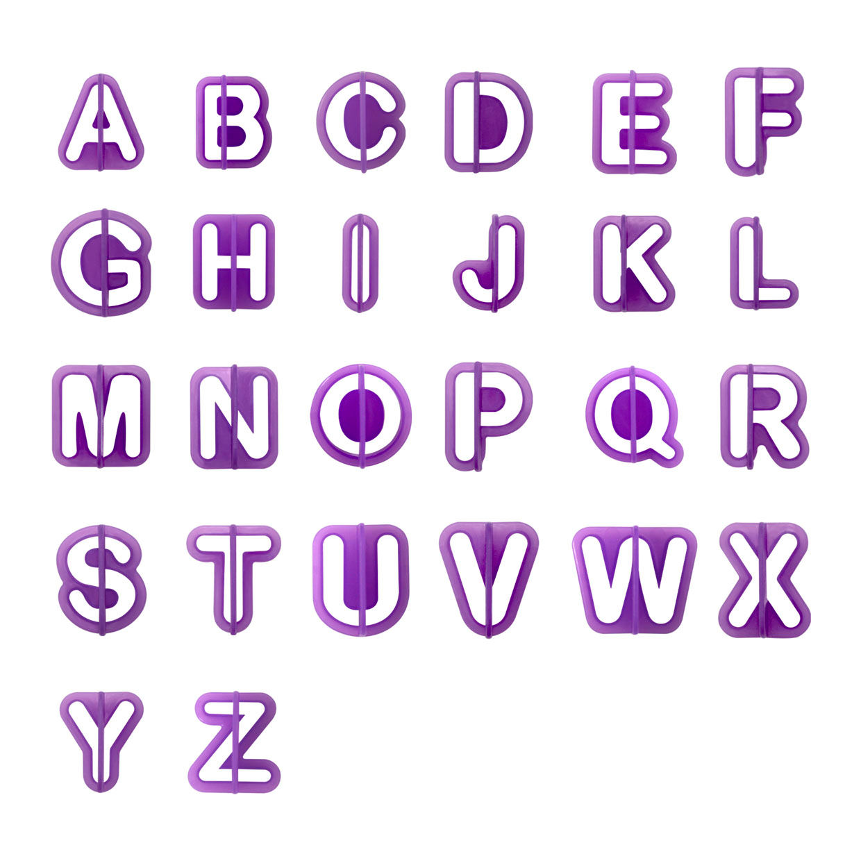 Cortador abecedario 40 pzas