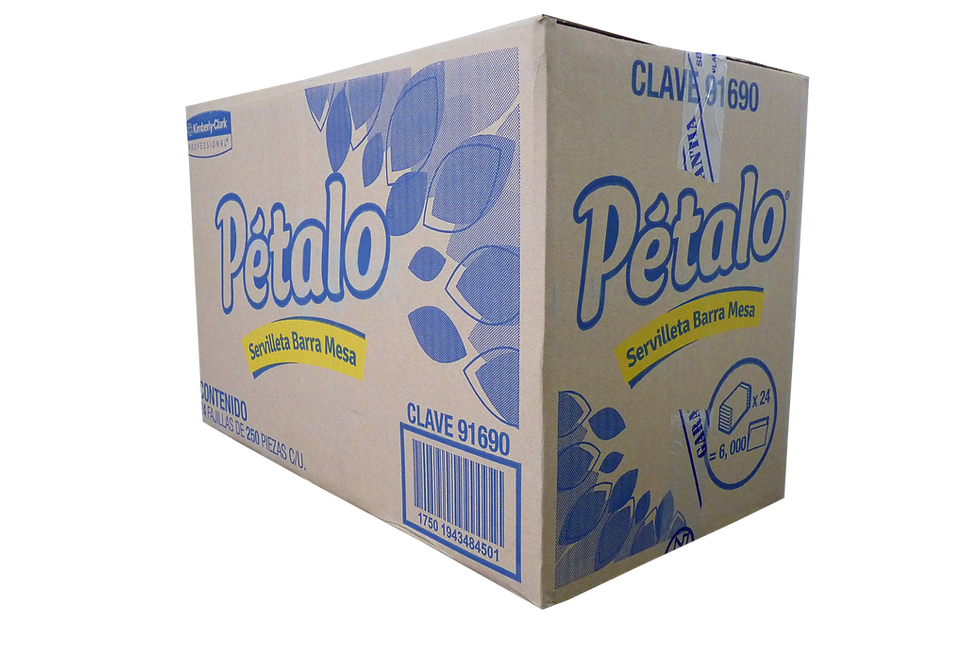Miniatura: Servilleta Barramesa Pétalo 24 pkg c/250 hojas