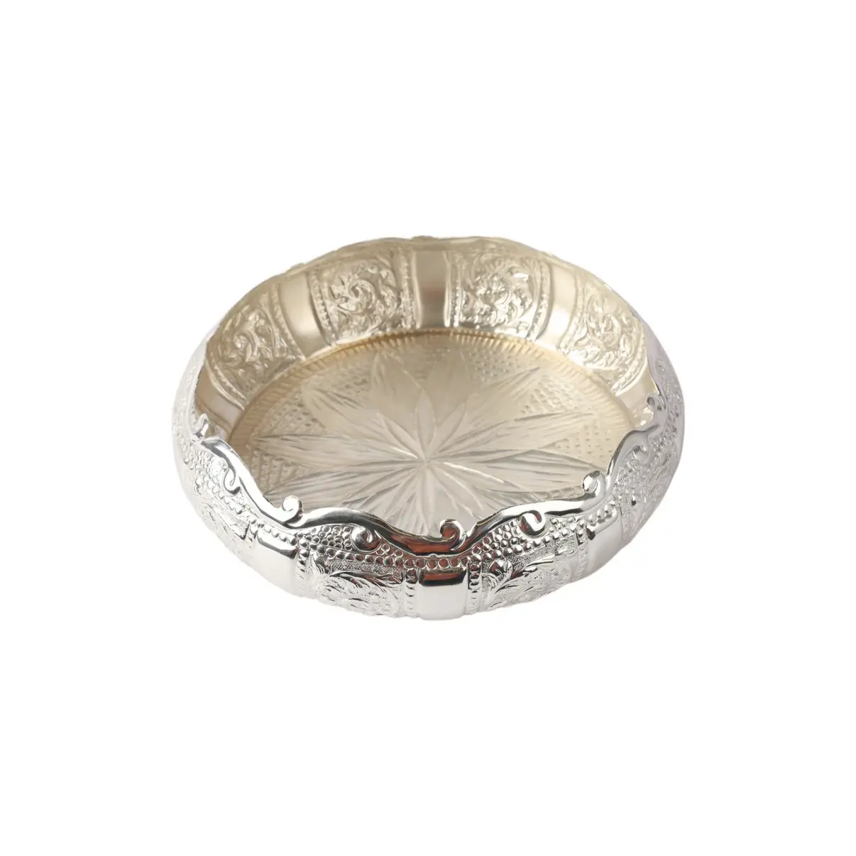 Urli Bowl - Premium Silver Platted ( Brass )