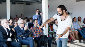 Föreläsningen "Allt är påhittat" med kreativitetsexperten Navid Modiri