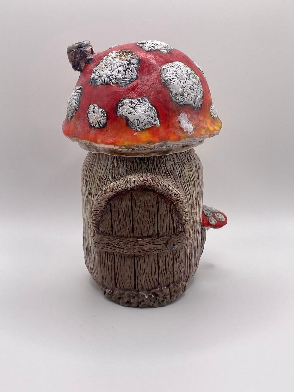 Mushroom Fairy Jar