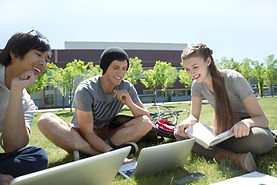 Studying on the Grass