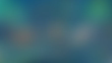 Fox, deer, and horse in vibrant forest; colorful plants and trees in blue-green hues. The mood is lively and playful.