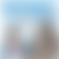 Man in white robe speaks to smiling mountain with cloud hat. Text bubble: "Go, throw yourself into the sea." Ocean and sky backdrop.