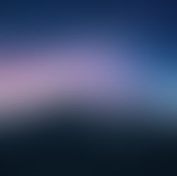 Starry night sky with a Milky Way band and shooting star over snowy mountains. The scene has a tranquil, serene mood with deep blues and pinks.