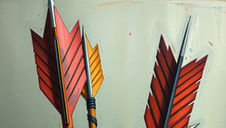 feathers of arrows