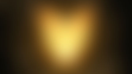 Glowing golden heart with angel wings on a dark background, creating a warm, radiant, dreamy mood