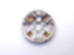 Thumbnail: Vintage Signed C.J. SCOTLAND 2" Large Clan Celtic Faux Smokey Quartz Brooch Pin