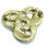 Thumbnail: Beautiful CELTIC KNOT Infinity style Multicolored Enamel Brooch Pin- Made in USA