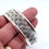 Thumbnail: Vintage TAXCO MEXICO TE-51 Rope Weave Knot Sterling Silver Cuff Bangle Bracelet
