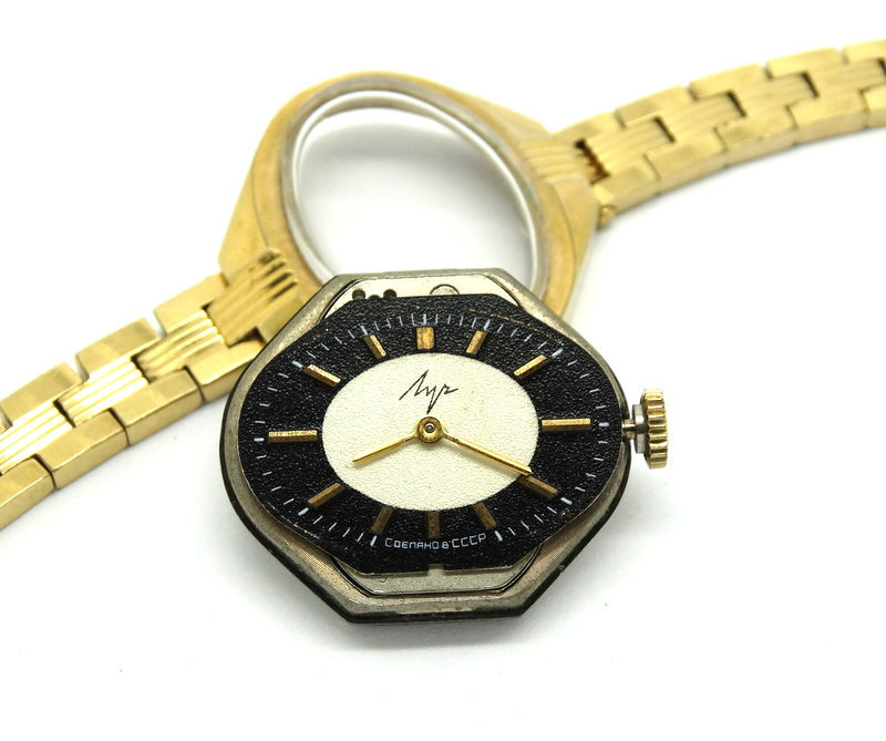 Thumbnail: Vintage Modern LUCH Russia CCCP Winding Watch