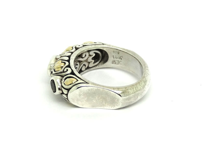 Thumbnail: SAMUEL BENHAM Citrine 18k Gold & Silver BJC Ring