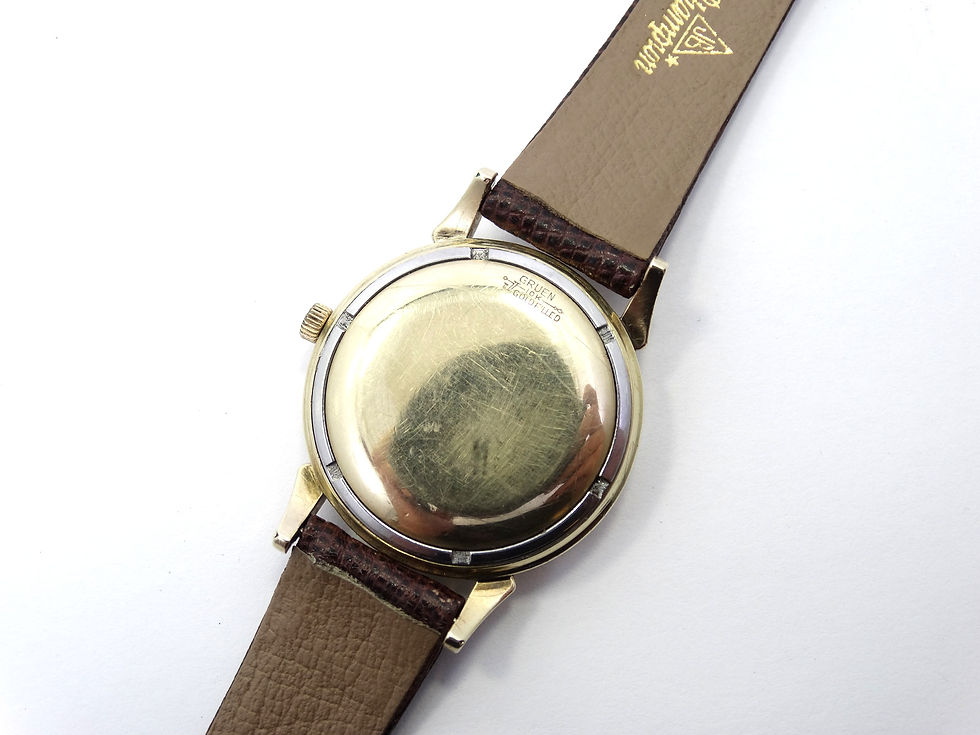 Thumbnail: Vintage 1956 GRUEN Swiss 23 Jewel Automatic 10K Gold Filled Watch 930SS-948