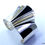 Thumbnail: ALFRED DURANTE 1986 DECO Franklin Mint 14k Gold & Silver Cuff Bangle