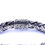 Thumbnail: "GT" Designer MEN'S Braided Rope Weave HEAVY Sterling Silver Cable Bracelet 9"