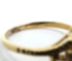Thumbnail: Vintage 1940's "S" Japanese 6.5mm AKOYA GOLDEN PEARL 14K Gold Ring s.5
