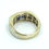 Thumbnail: Men's EFFY 4 Ceylon SAPPHIRE & DIAMOND 14k Yellow & White Gold Ring s.10