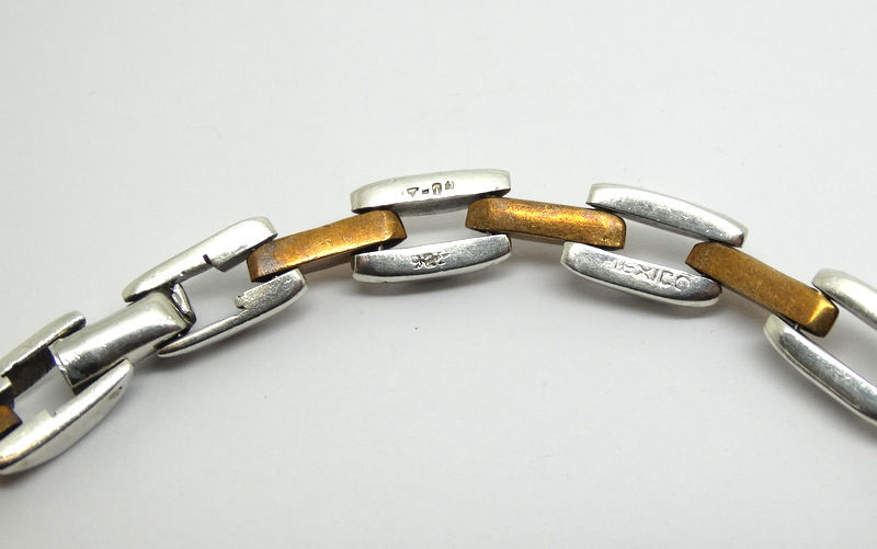 Thumbnail: MEXICAN Maker MT-04 925 Silver & Laton Necklace