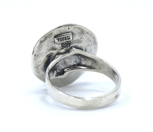 Modernist Designer SILPADA ISRAEL Pearl SWIRLY Sterling Silver