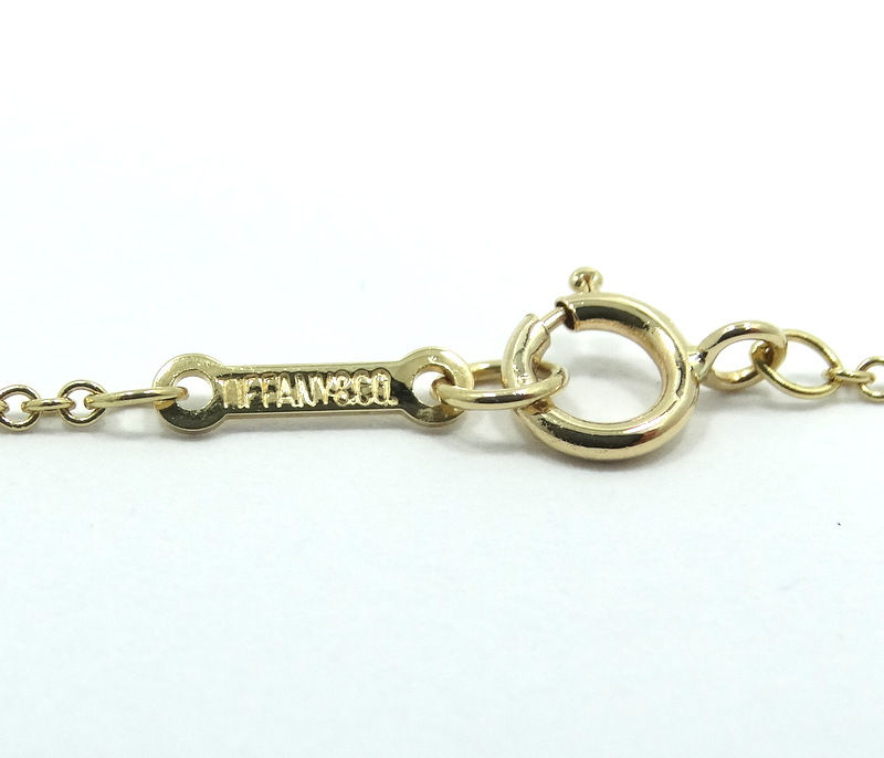 Thumbnail: PALOMA PICASSO "X" KISS Tiffany & Co 18K Yellow Gold 16" Necklace