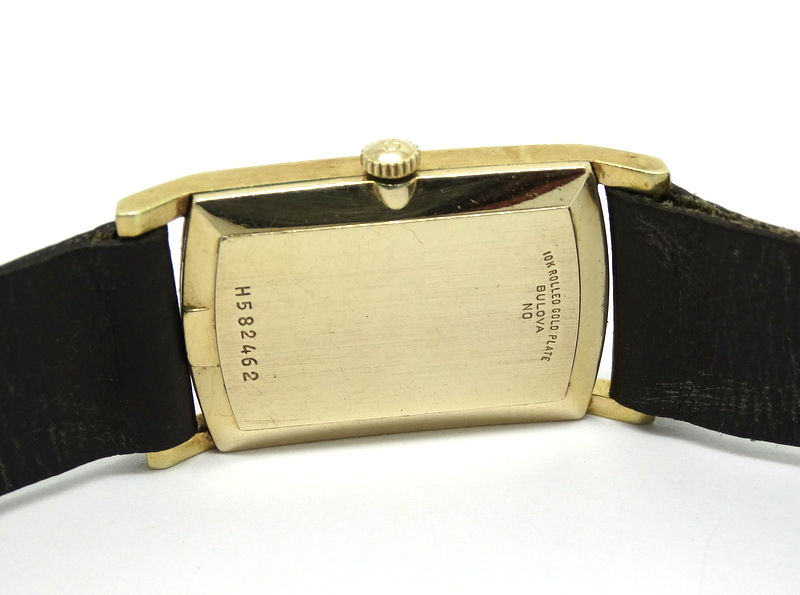 Thumbnail: Vintage Ladies BULOVA 10k RGP Gold 17J Watch 6CL