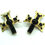 Thumbnail: FABULOUS Vintage GIANNI VERSACE IRON CROSS Gold Plated RUNWAY Clip On Earrings