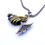 Thumbnail: KING BABY Retired KOI FISH Sterling Silver Brass Bi-Metal Biker Pendant Necklace