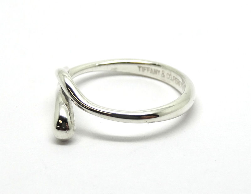 Thumbnail: T&Co ELSA PERETTI 925 Sterling Silver SNAKE TEARDROP Tiffany&Co Ring