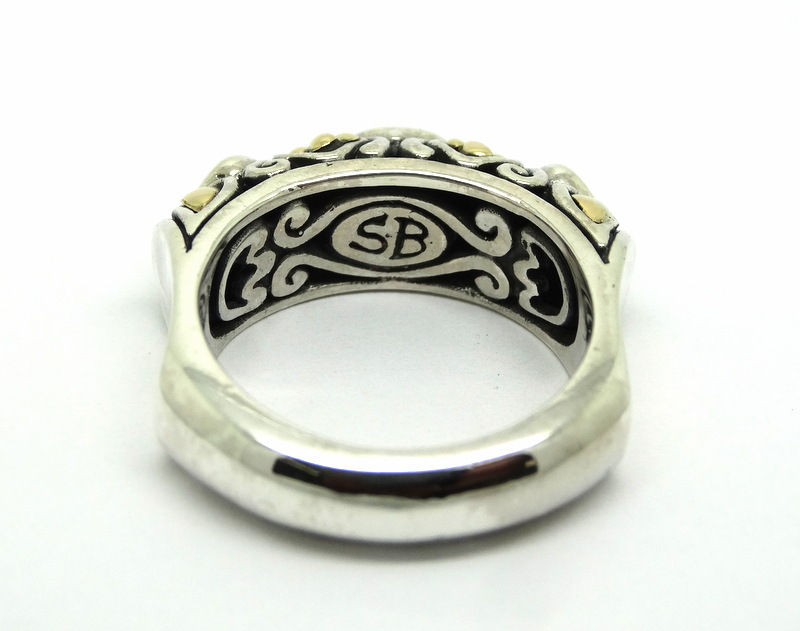 Thumbnail: SAMUEL BENHAM Amethyst 18k Gold & Silver BJC Ring
