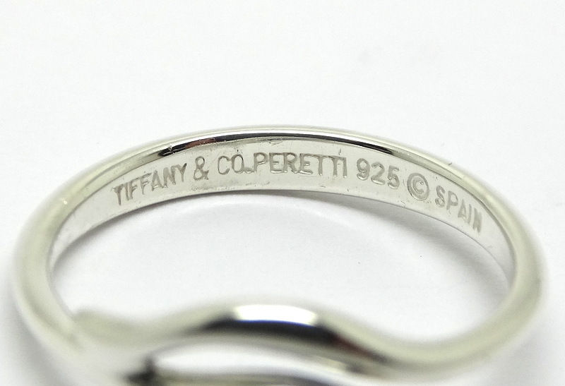 Thumbnail: T&Co ELSA PERETTI 925 Sterling Silver SNAKE TEARDROP Tiffany&Co Ring