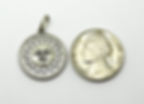 Thumbnail: Italian SUN, MOON & STARS 925 Silver Charm Pendant