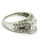 Thumbnail: Elegant MEDA Lady's Marquise Cut CZ 14k White Gold Engagement Ring s.9