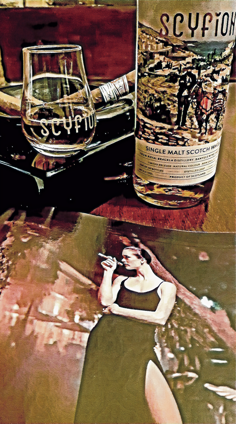 Scyfion Royal Brackla 2007 - Cigar Aficionado 1997