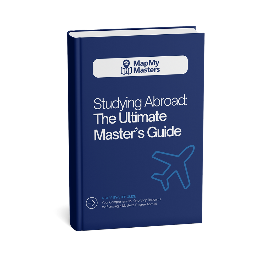 Cover of "Studying Abroad: The Ultimate Master’s Guide"