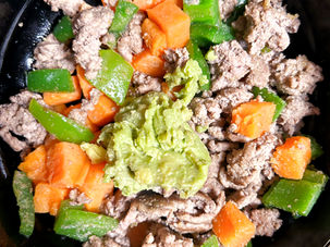 sweet potato ground turkey recipe bodybuilding prep meal prep