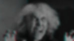 Anaglyph 3D still of scary woman from "House on Haunted Hill 3D"