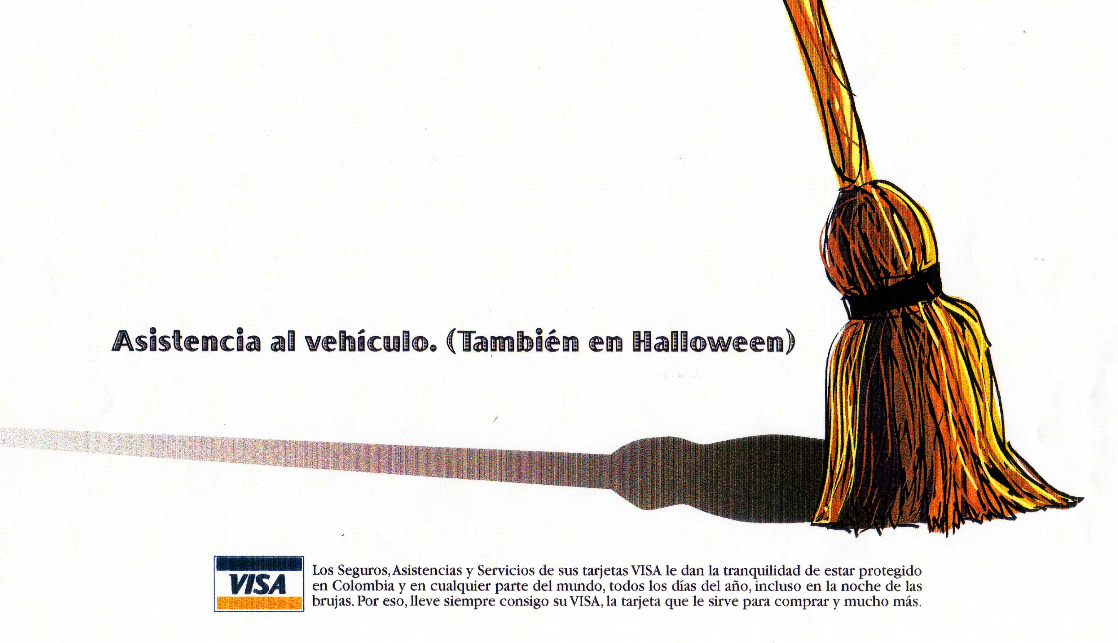 Visa — Road Assistance print advertisement