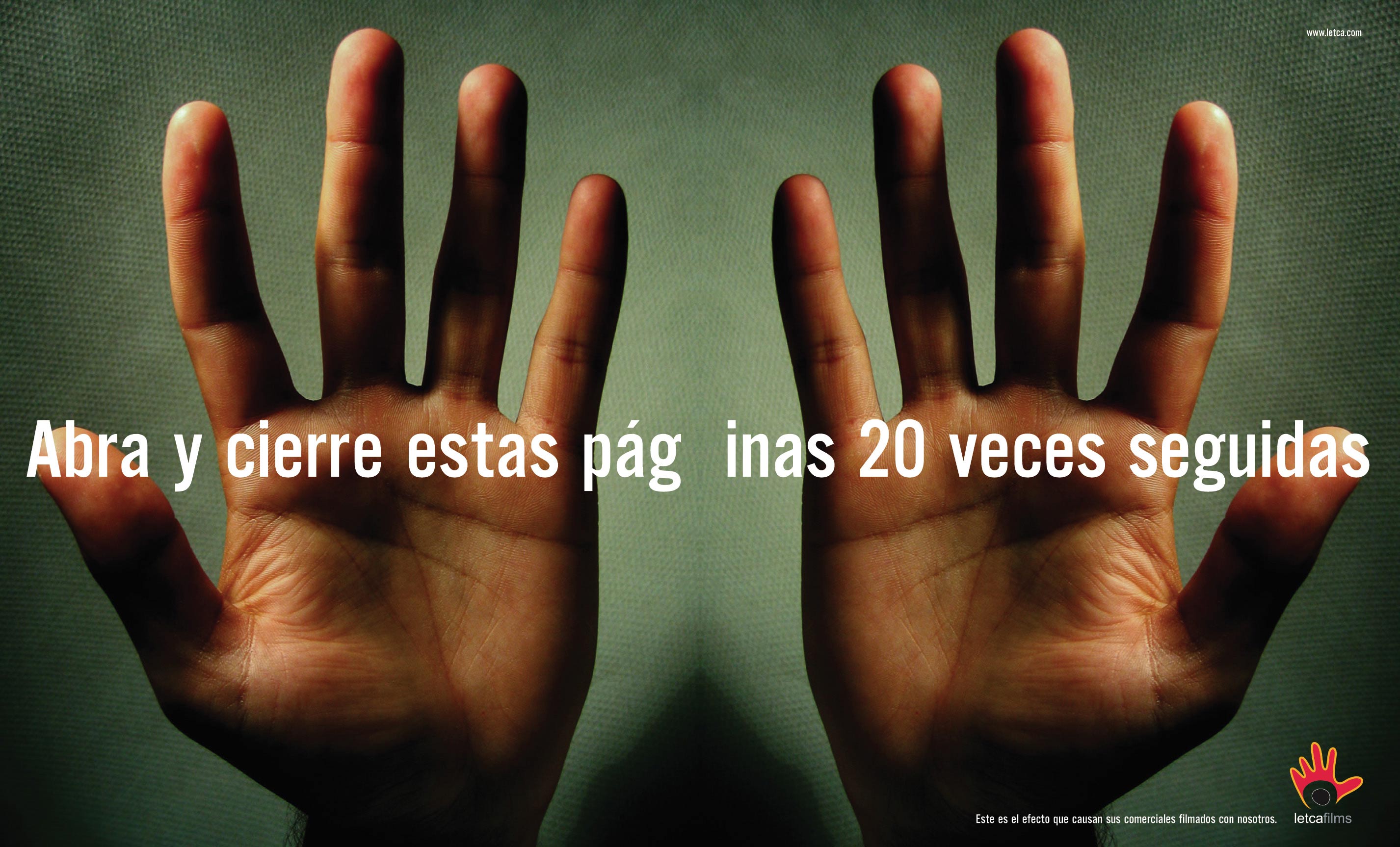 Letca Films — Congratulations print advertisement