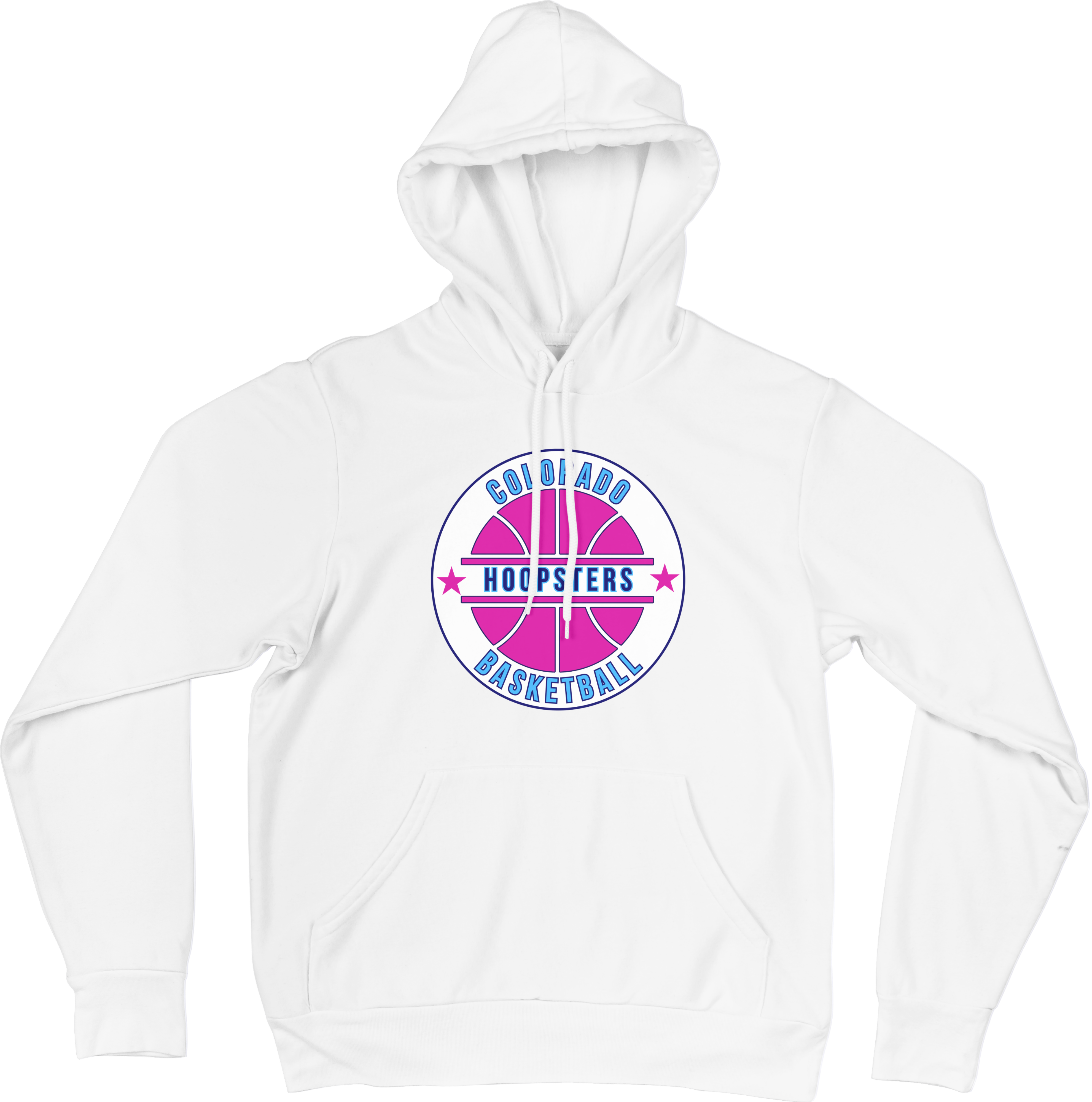 White Hoopster Basketball