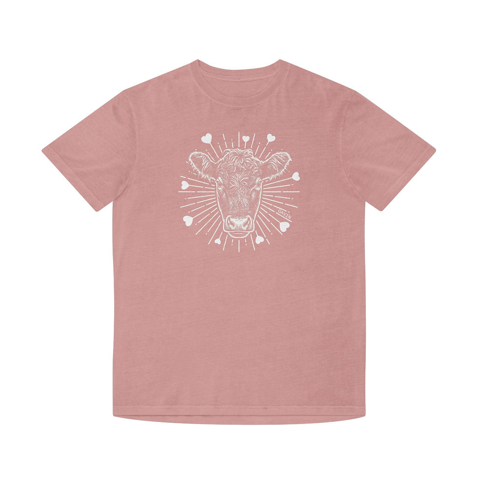 Thumbnail: Gavin Hearts T-Shirt - Little Oak Sanctuary